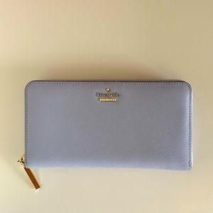 Kate Spade - Periwinkle Saffiano Leather Continental Wallet